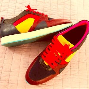 BURBERRY - PRORSUM MULTI COLORED FIELD SNEAKER